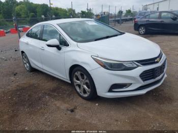  Salvage Chevrolet Cruze
