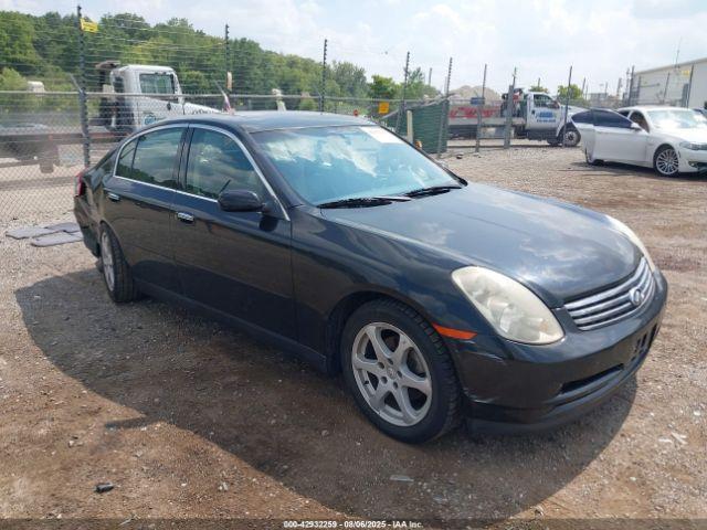  Salvage INFINITI G35