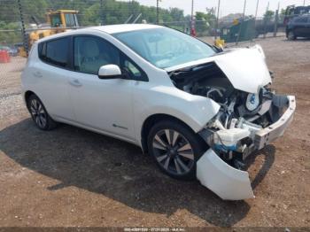  Salvage Nissan LEAF