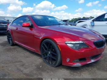  Salvage BMW 6 Series