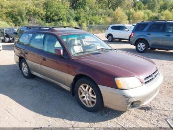  Salvage Subaru Outback