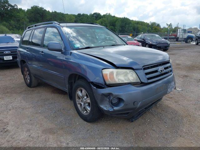  Salvage Toyota Highlander