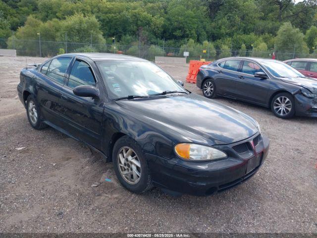  Salvage Pontiac Grand Am