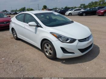  Salvage Hyundai ELANTRA