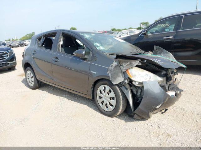  Salvage Toyota Prius c