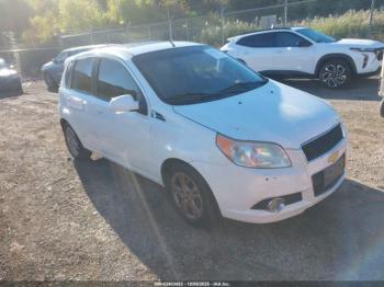  Salvage Chevrolet Aveo