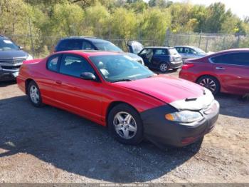  Salvage Chevrolet Monte Carlo