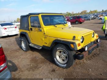  Salvage Jeep Wrangler