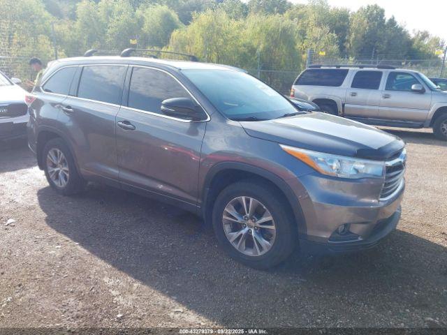  Salvage Toyota Highlander
