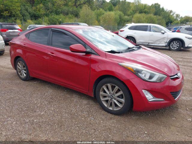  Salvage Hyundai ELANTRA