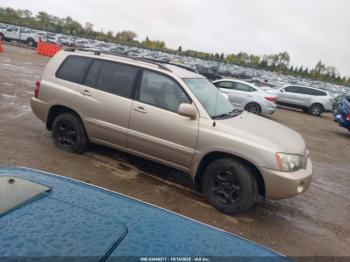  Salvage Toyota Highlander