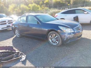  Salvage INFINITI G37x