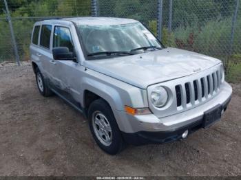  Salvage Jeep Patriot