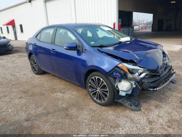  Salvage Toyota Corolla