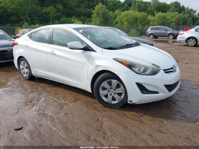  Salvage Hyundai ELANTRA