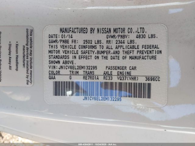 INFINITI Q60 Image 10