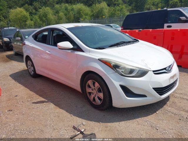  Salvage Hyundai ELANTRA