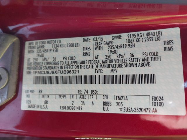 Ford Escape Titanium Image 8