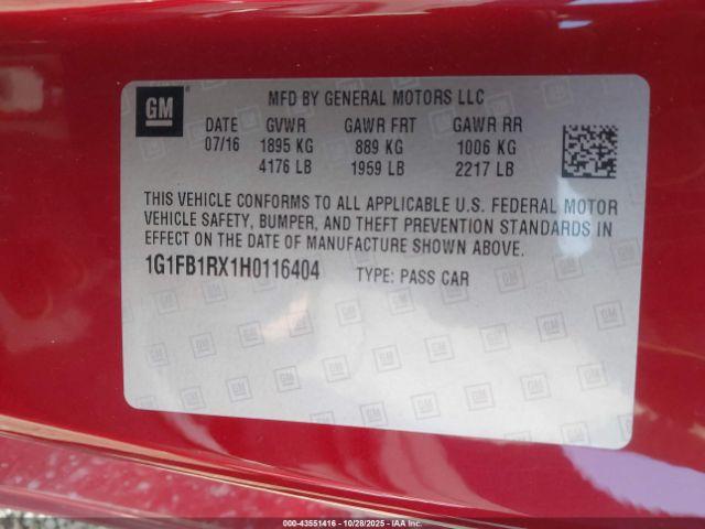 Chevrolet Camaro 1lt Image 10