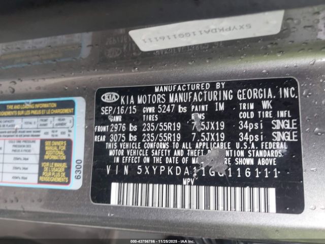 Kia Sorento 2.0t Sxl Image 11