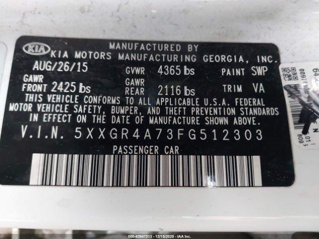 Kia Optima Sx Image 6