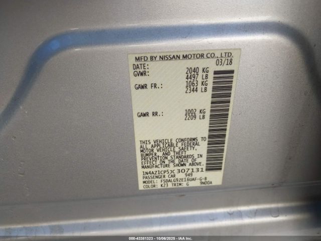 Nissan LEAF Sl Image 11