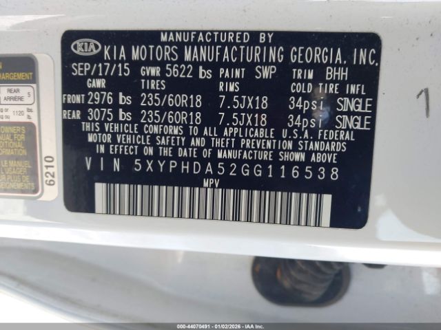 Kia Sorento 3.3l Ex Image 6