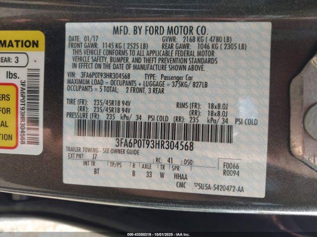 Ford Fusion Se Image 18