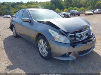  Salvage INFINITI G37x