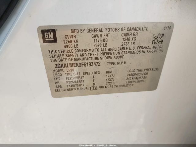 GMC Terrain Sle-1 Image 5