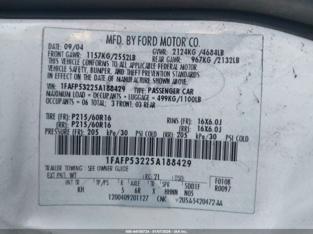 Ford Taurus Se Image 7