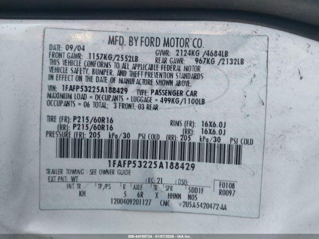 Ford Taurus Se Image 7